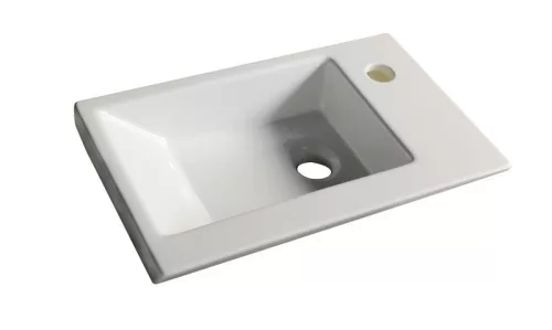 Mosdó, Aqualine Zoran kerámiamosdó 45x27,5 cm 4045