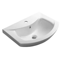 Mosdó, Aqualine Zero kerámiamosdó 55x43,5 cm 6055