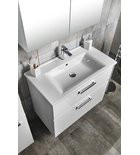 Mosdó, Aqualine Zuno kerámiamosdó 85x45 cm 9085