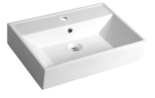 Mosdó, AQUALINE pultra vagy falra szerelhető 50x42 10SF50051