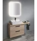 Mosdó, AQUALINE pultra vagy falra szerelhető 50x42 10SF50051