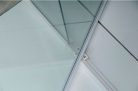 Zuhanyajtó, AQUALINE AMICO állítható: 100-122x185cm biz: G100
