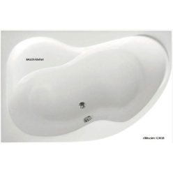   Kád, AQUALINE CIDLINA akril kád 150x105x45 cm, bal, láb nélkül: G3618