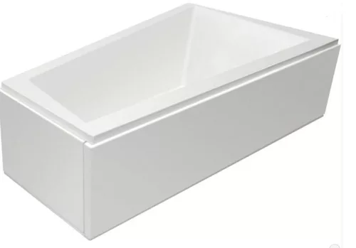 Kád, AQUALINE METUJE akril kád 160x100x47 cm, jobb, láb nélkül: G2611