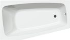 Kád, AQUALINE BEROUNKA akril kád 160x90x42 cm, bal, láb nélkül: A1690