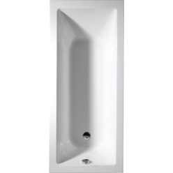   Kád, AQUALINE DOUBRAVA akril kád 160x70x42 cm, láb nélkül: A1670