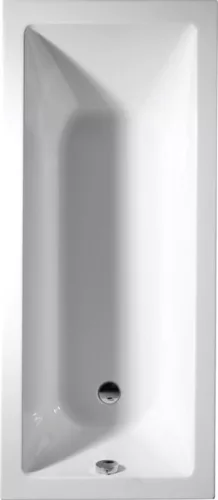 Kád, AQUALINE DOUBRAVA akril kád 160x70x42 cm, láb nélkül: A1670