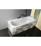 Kád, AQUALINE JIZERA - Akril kád 120x70x39 cm, láb nélkül: G1270