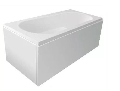 Kád, AQUALINE JIZERA - Akril kád 180x80x39 cm, láb nélkül: G1880