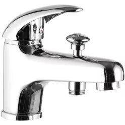   Mosdó csaptelep, AQUALINE KASIOPEA mosdócsaptelep zuhanyváltóval 1107-04