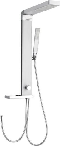 Zuhanyszett, AQUALINE ROME zuhanyoszlop 822mm alumínium SL760