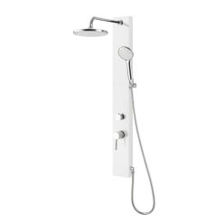   Zuhanypanel, AQUALINE FIGA zuhanyoszlop csapteleppel 105cm PVC SL230
