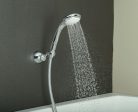 Kézizuhany, AQUALINE kézizuhanyfej, króm: SC041