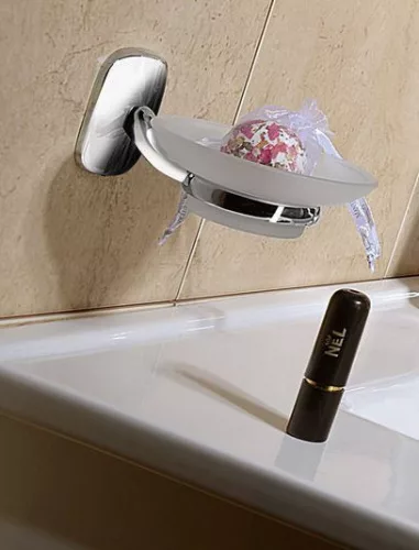 Szappantartó, AQUALINE RUMBA Szappantartó, tejüveg: RB102