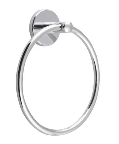 Törölközőtartó, AQUALINE SAMBA törölközőtartó, kör, króm: SB106