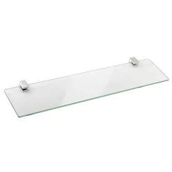   Polc, AQUALINE SAMBA üvegpolc, 52 cm, átlátszó üveg: SB115