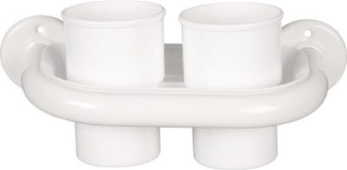 Pohártartó, AQUALINE WHITE LINE Pohártartó, fehér: 8007