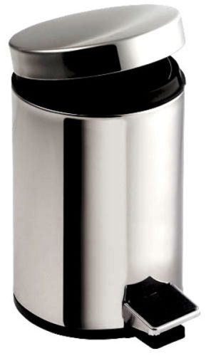 Szemetes, AQUALINE SIMPLE LINE Szemetes kosár, 20l, csiszolt inox: 27120
