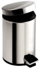 Szemetes, AQUALINE SIMPLE LINE Szemetes kosár, 20l, csiszolt inox: 27120
