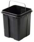 Szemetes, AQUALINE Szemetes kosár, szögletes 3l: GAQ003