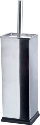 WC-kefe tartó, AQUALINE SIMPLE LINE 9,5x9,5x38cm csiszolt inox GA1210