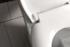 WC tető, AQUALINE SOFIA WC-ülőke polypropylén, Soft Close, fehér: BS122 x