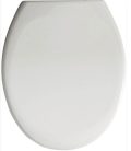 WC tető, AQUALINE SOFIA WC-ülőke polypropylén, Soft Close, fehér: BS122 x