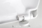 WC tető, AQUALINE SOFIA WC-ülőke polypropylén, Soft Close, fehér: BS122 x