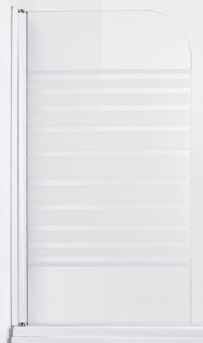 Kádparaván, Sanotechnik egyrészes  75x130 Cikkszám: E1475W
