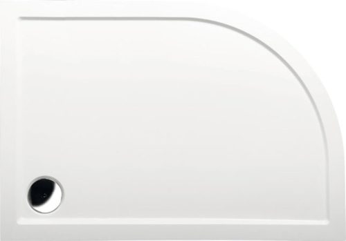 Zuhanytálca, POLYSAN RENA öntöttmárvány 100x80x4 jobb: 76511 Sapho