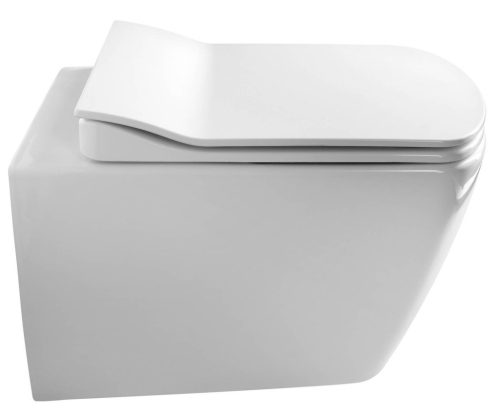 WC tető, Sapho GLANC fehér Slim Solft Close ülőke GC5030