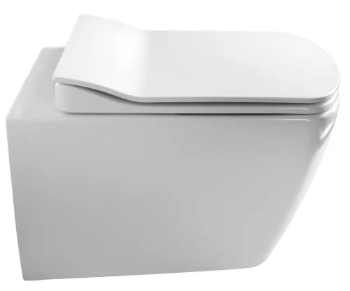 WC tető, Sapho GLANC fehér Slim Solft Close ülőke GC5030