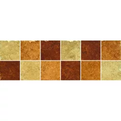   Dekorlap, Valore Riva RI70E (12 elemes mozaik listello ) 11x33