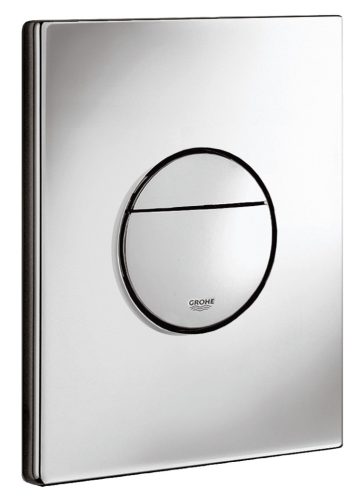 Öblítőtartály nyomólap, Grohe Nova Cosmopolitan króm Cikkszám: 38765000