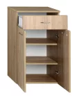 Álló szekrény, AQUALINE ZOJA fiókkal platina tölgy 50x78x29 50315