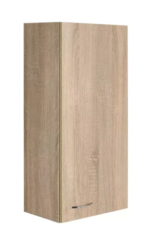 Fali szekrény, AQUALINE ZOJA 35x76x23 bal platina tölgy 50336