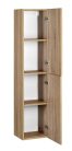 Álló szekrény, Aqualine Zoja /Keramia Fresh platina tölgy 51157