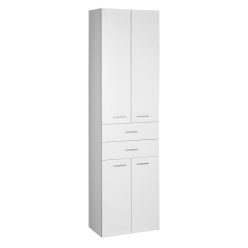   Álló szekrény, Aqualine Zoja /Keramia Fresh fiókkal fehér 51291