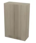 Fali szekrény, AQUALINE ZOJA platina tölgy 50x76x23 51304