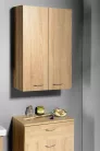 Fali szekrény, AQUALINE ZOJA platina tölgy 50x76x23 51304