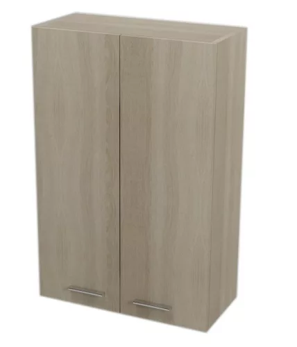 Fali szekrény, AQUALINE ZOJA platina tölgy 50x76x23 51304