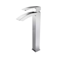   Mosdó csaptelep, Sapho GINKO magasított leeresztő nélkül 296mm króm 1101-04
