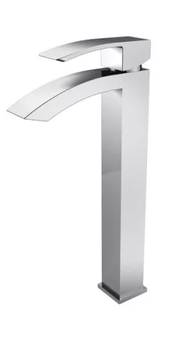 Mosdó csaptelep, Sapho GINKO magasított leeresztő nélkül 296mm króm 1101-04