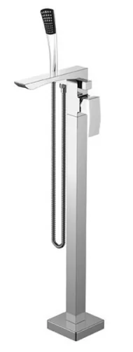 Kádtöltő csaptelep, Sapho GINKO térben álló zuhanyszettel króm 1101-21