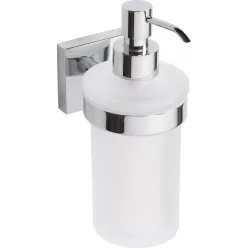   Szappanadagoló, Sapho BEMETA BETA tejüveg 185x100x75mm 230ml 132109017