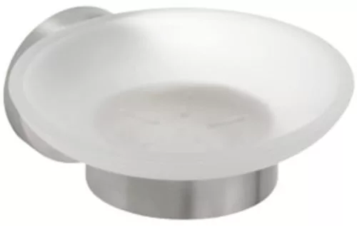 Szappantartó, BEMETA NEO szappantartó, jégüveg, inox : 104108045 Sapho