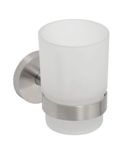 Pohártartó, BEMETA NEO pohár, jégüveg, inox : 104110015 Sapho