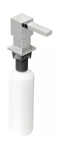 Szappanadagoló, Sapho Beépíthető szögletes, króm SP011