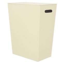   Szennyestartó, ECO PELLE szennyestartó, Krémszín, 43x26x48 cm 2462CR Sapho