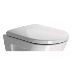 WC tető, WC-ülőke duroplast, fehér/króm : MS86N11 Sapho
